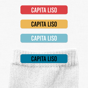 Capitaliso Etiqueta Ropa Planchado Diseño Chica