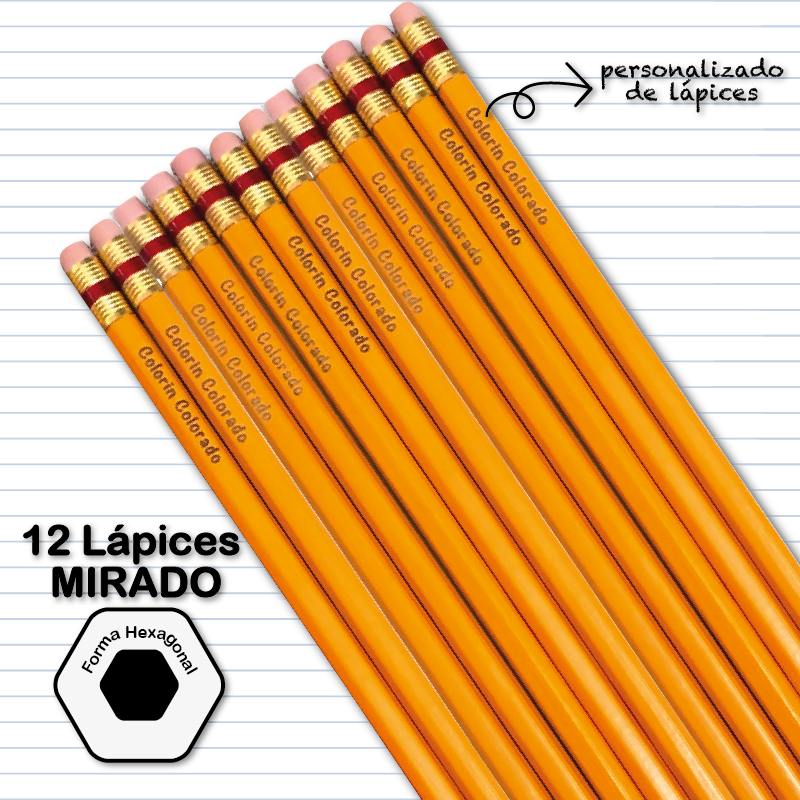 Lápices Mirado Hexagonal