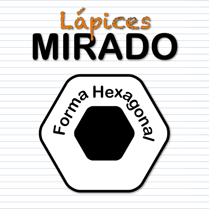 Lápices Mirado Hexagonal