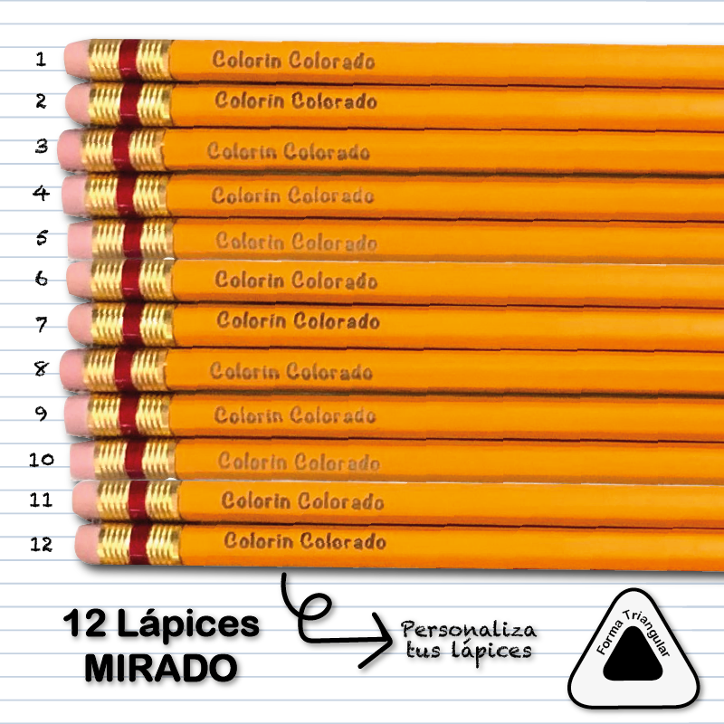 Lápices Mirado Triangular