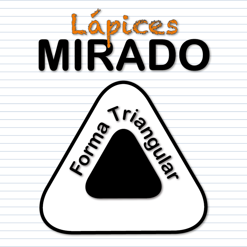 Lápices Mirado Triangular
