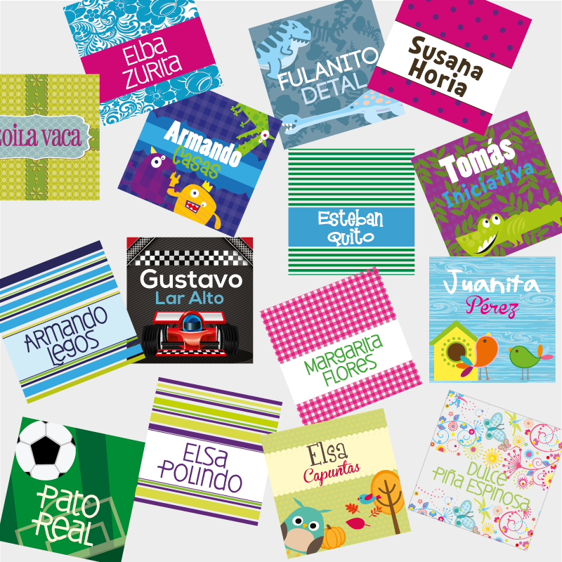 Tarjetas Personalizadas Niños