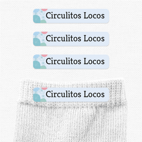 Abstracto Etiqueta Ropa Planchado Diseño Chica