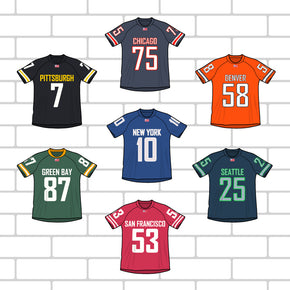 Etiquetas Playeras Americano