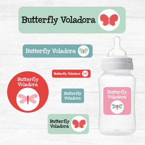 Butterfly Paquete Guardería Con Diseño
