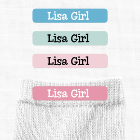 Lisa Girl Etiqueta Ropa Planchado Diseño Chica