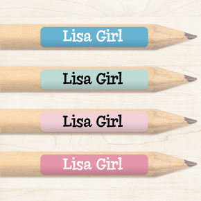 Lisa Girl Etiqueta Diseño Chica