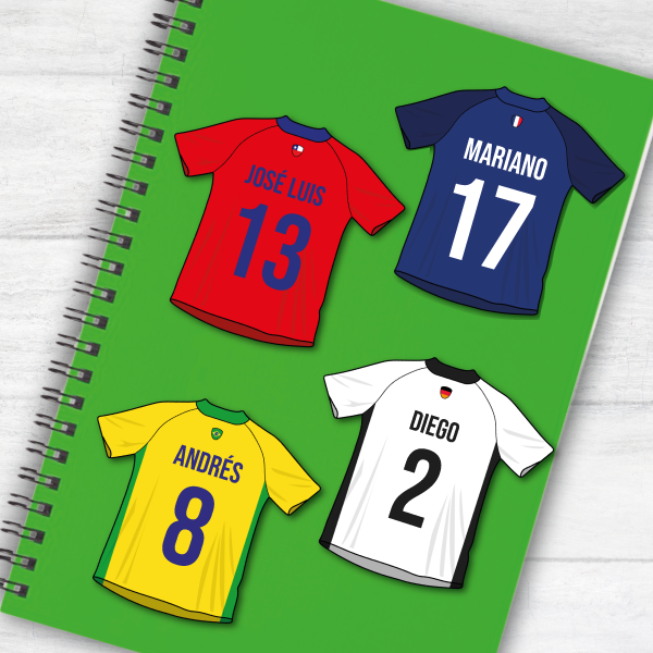 Etiquetas Playeras Soccer Cochinita Vinil