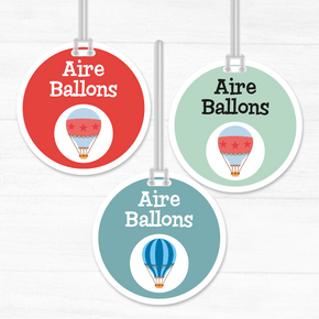 Aire Ballons Tag Circular