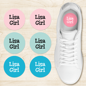 Lisa Girl Etiqueta Calzado Circular