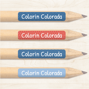 Colorin Colorado Etiqueta Diseño Chica