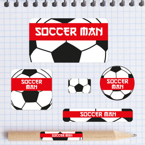 Soccer Man Paquete Regreso a Clases Con Diseño