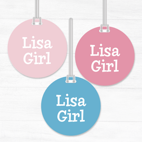 Lisa Girl Tag Circular