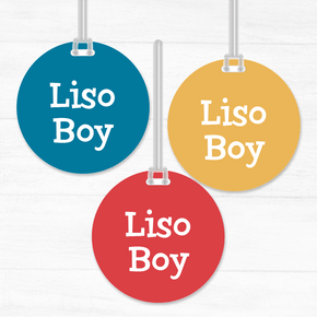 Liso Boy Tag Circular