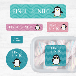 Pinguinos Paquete Básico Con Diseño