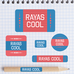 Rayas Cool Paquete Regreso a Clases Con Diseño