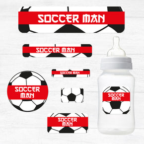 Soccer Man Paquete Guardería Con Diseño