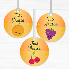 Tuti Frutis Tag Circular